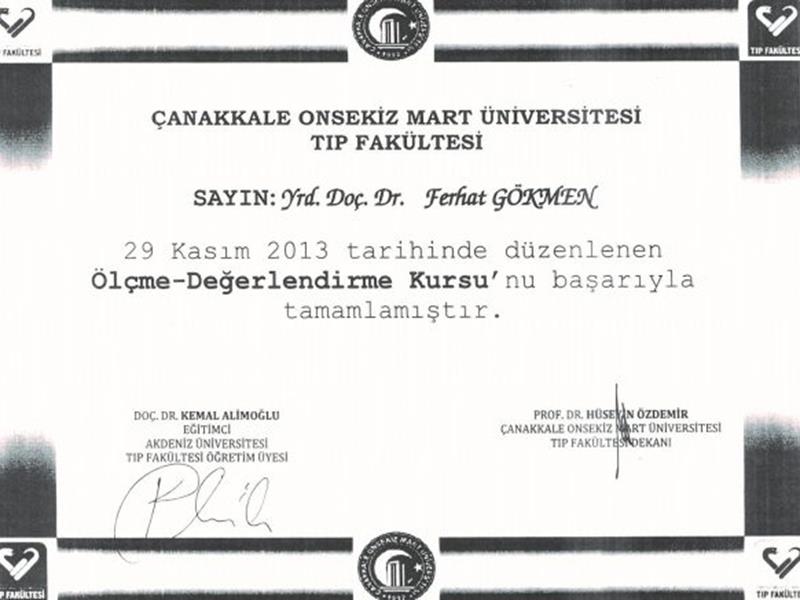 Sertifkalar